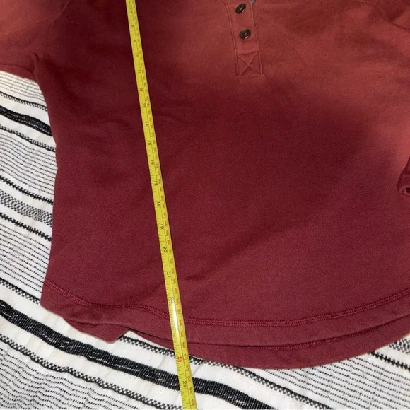 Ariat women's Terry Henley sweatshirt - Picture 4 of 5